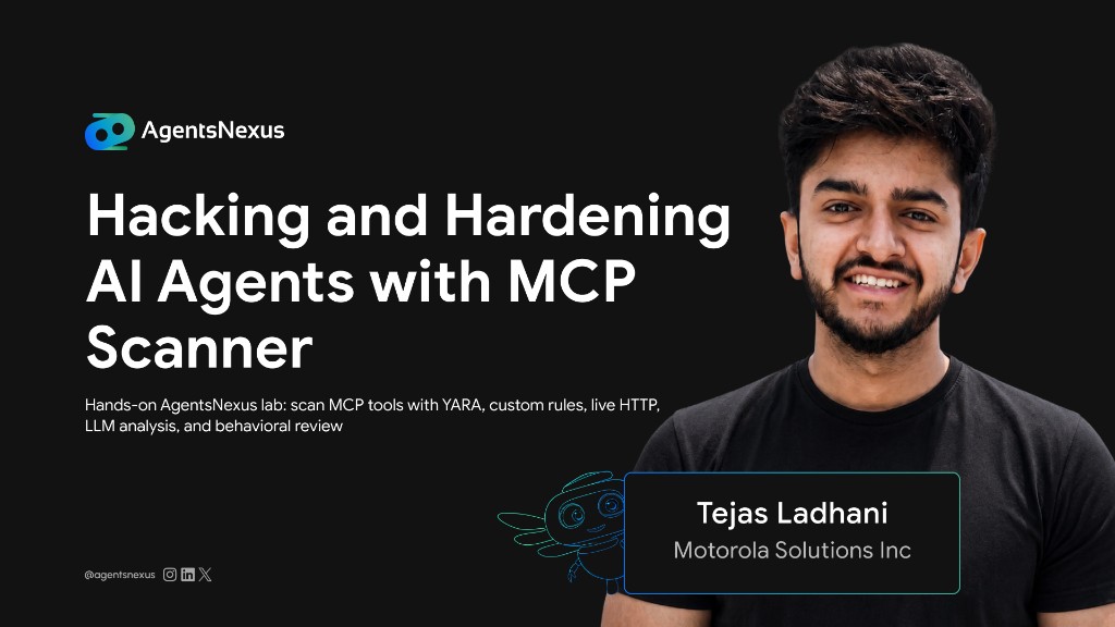 Hacking and Hardening AI Agents with MCP Scanner
